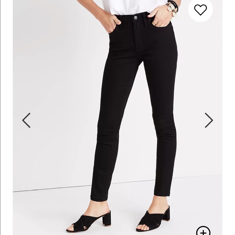 Madewell Black Skinny Jeans